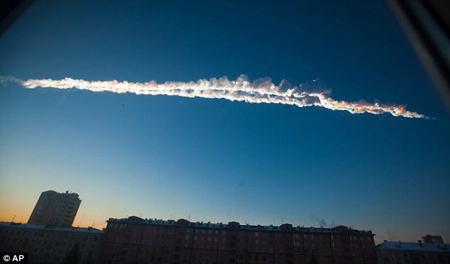 суперболид взорвался в окрестностях Челябинска на высоте 15—25 км