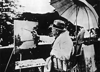 Черчилль станет довольно известным художником - выставки Шарля Морена, под именем которого он спрятался, проходили с большим успехом