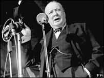 Черчилль блеснул ораторским искусством