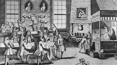 лондонская кофейня XVIII века