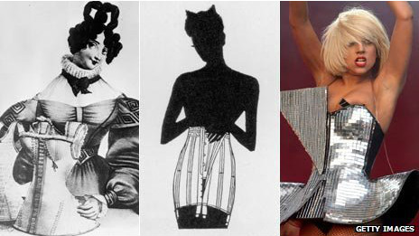 корсет, который носит на сцене Леди Гага, является копией викторианских изделий