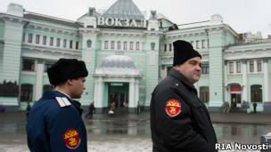 появление казаков у Белорусского вокзала в Москве наделало много шума