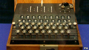 немецкая шифровальная машина Энигма времён Второй мировой войны
