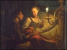 сцены с проститутками изображали ещё фламандские мастера XVII века