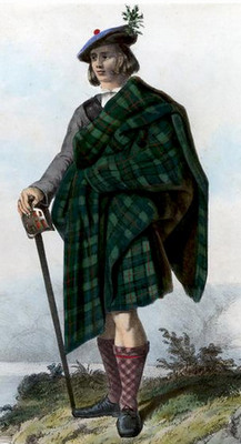 шотландская юбка - символ храбрости, свободы, мужества, суровости настоящих горцев