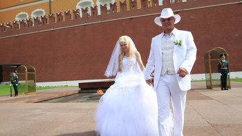 свадебные гуляния в Москве