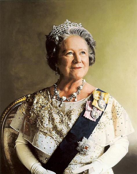 Портрет Её Величества Королевы Елизаветы. Ричард Стоун. 1986 г.