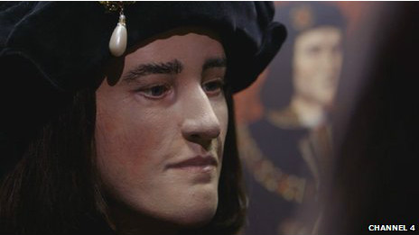 компьютерная реконструкция лица короля Ричарда III, сделанная на основе его черепа