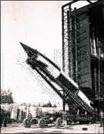 ракета Фау-2 в музее в Пенемюнде