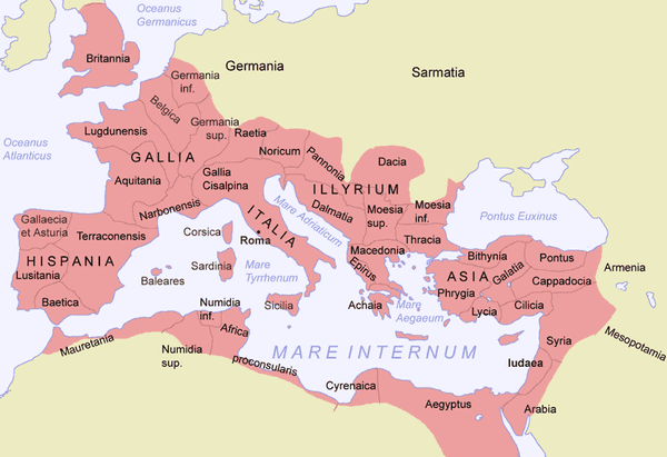 Римская империя при Траяне (98—117 гг. н.э.)