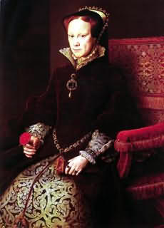 портрет Марии Тюдор работы Антониса Мора (середина XVI в.)