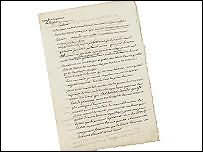 некоторые из проданных на аукционе писем Вольтера подписаны как Старый отшельник