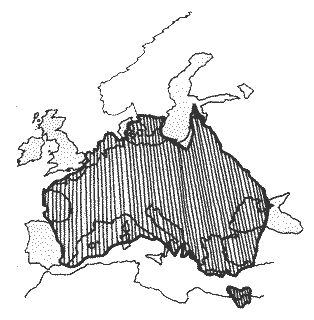 карта Австралии